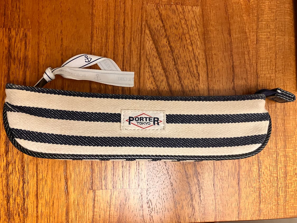 요시다포터 스트라이프 필통 상품이미지1