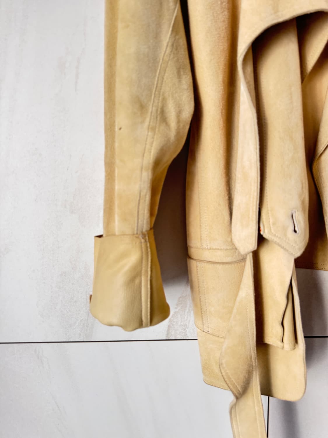 ALEXANDER WANG 스웨이드 자켓 베이지 Size 2(55,66사 상품이미지10