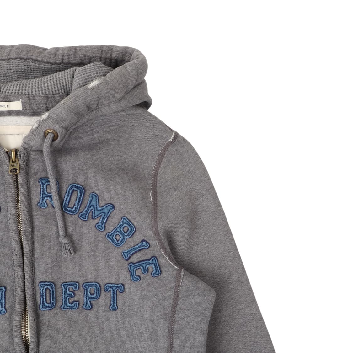 아베크롬비 아치 로고 헤비 후드집업 상품이미지3