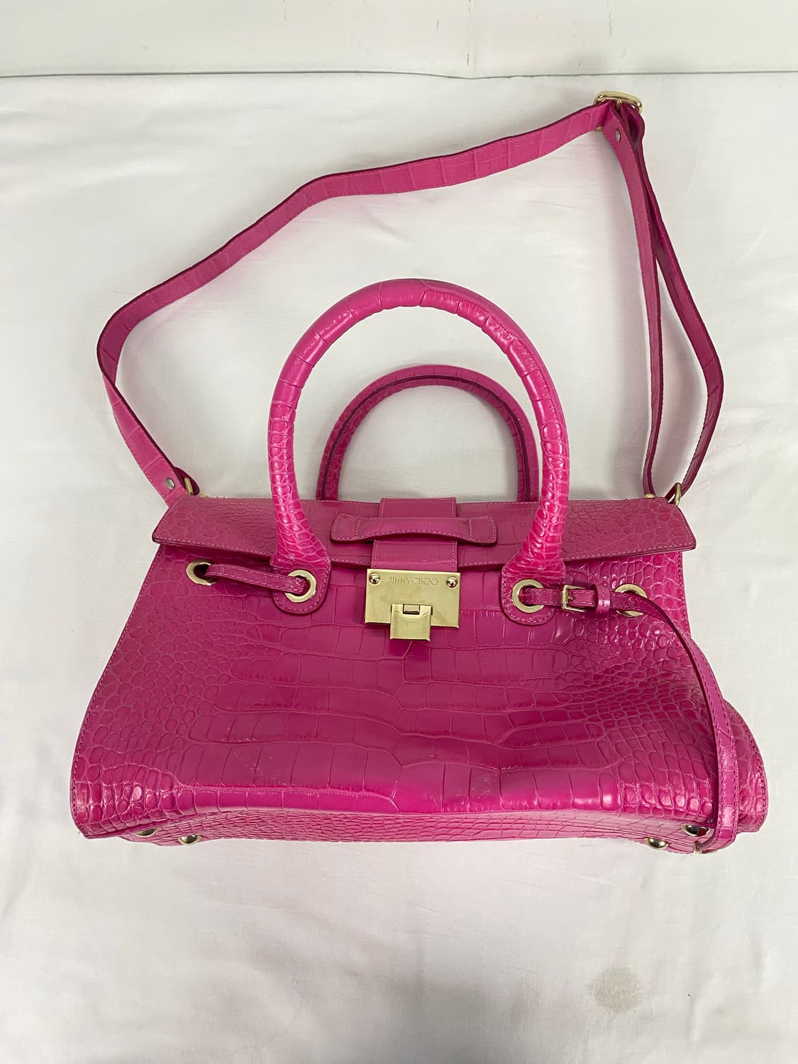 지미추 핑크 로잘리 사첼백 토트백 크로스백 <95> 상품이미지2