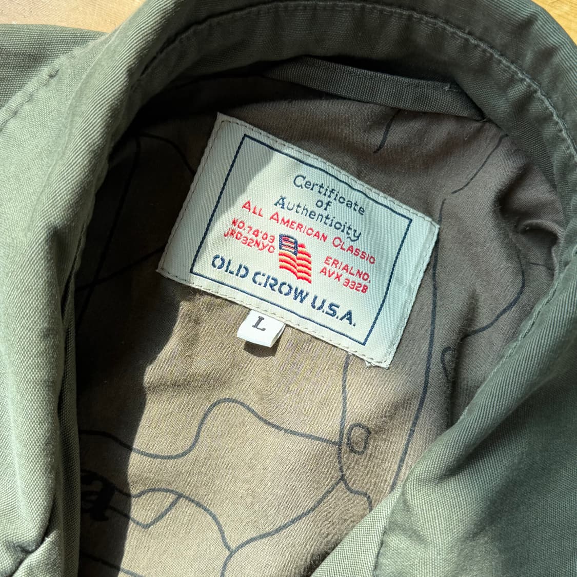 CWU-36/P 플라이트 자켓 복각 상품이미지5