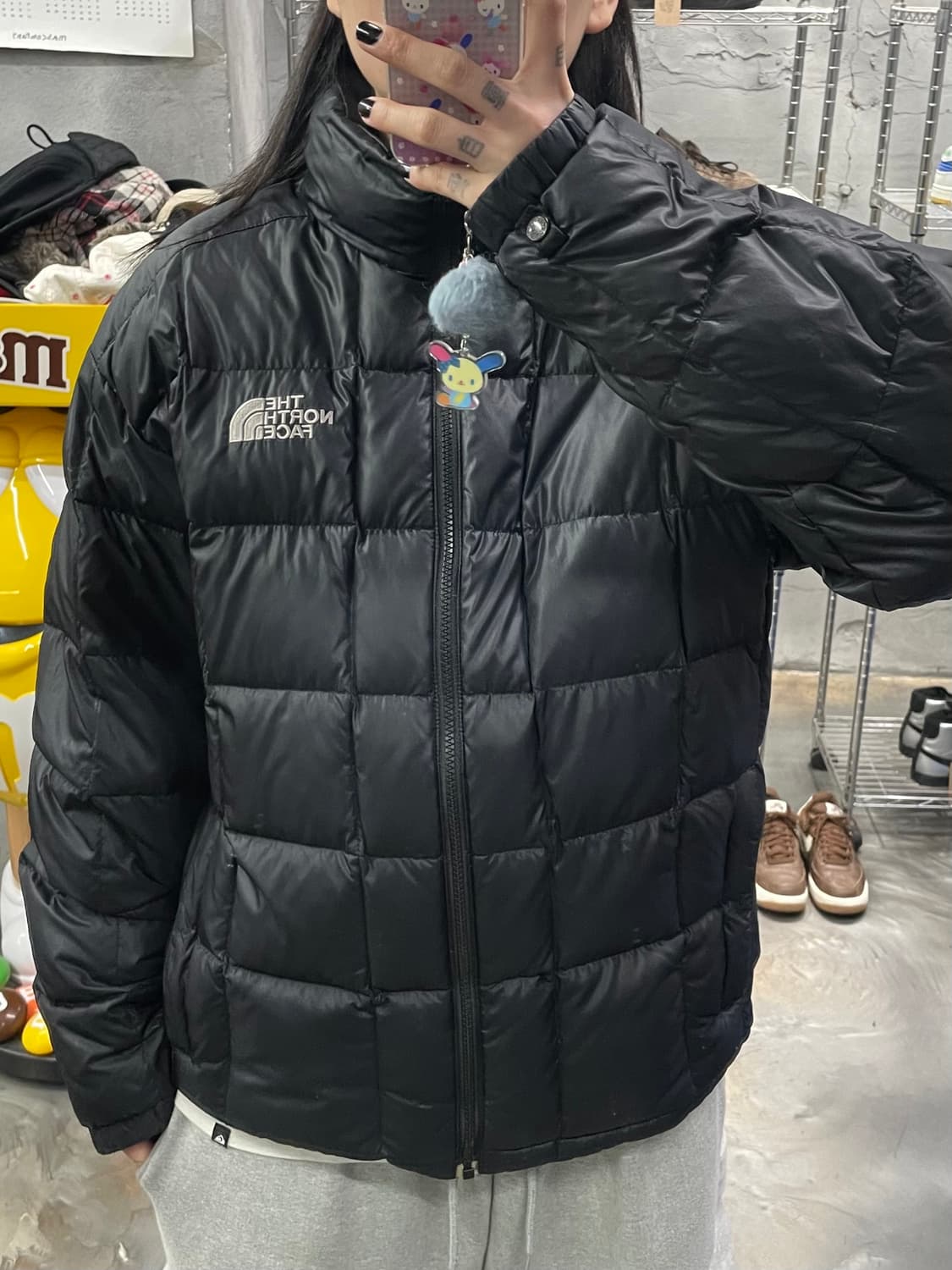 노스페이스 600필 퀼티드 블록 패딩 상품이미지8