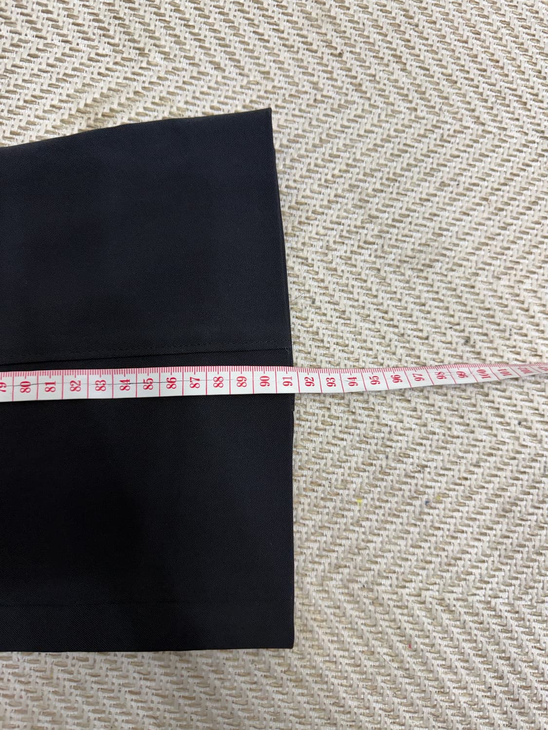 정품) 오브제 한섬 블랙 부츠컷 여성팬츠 61 상품이미지8