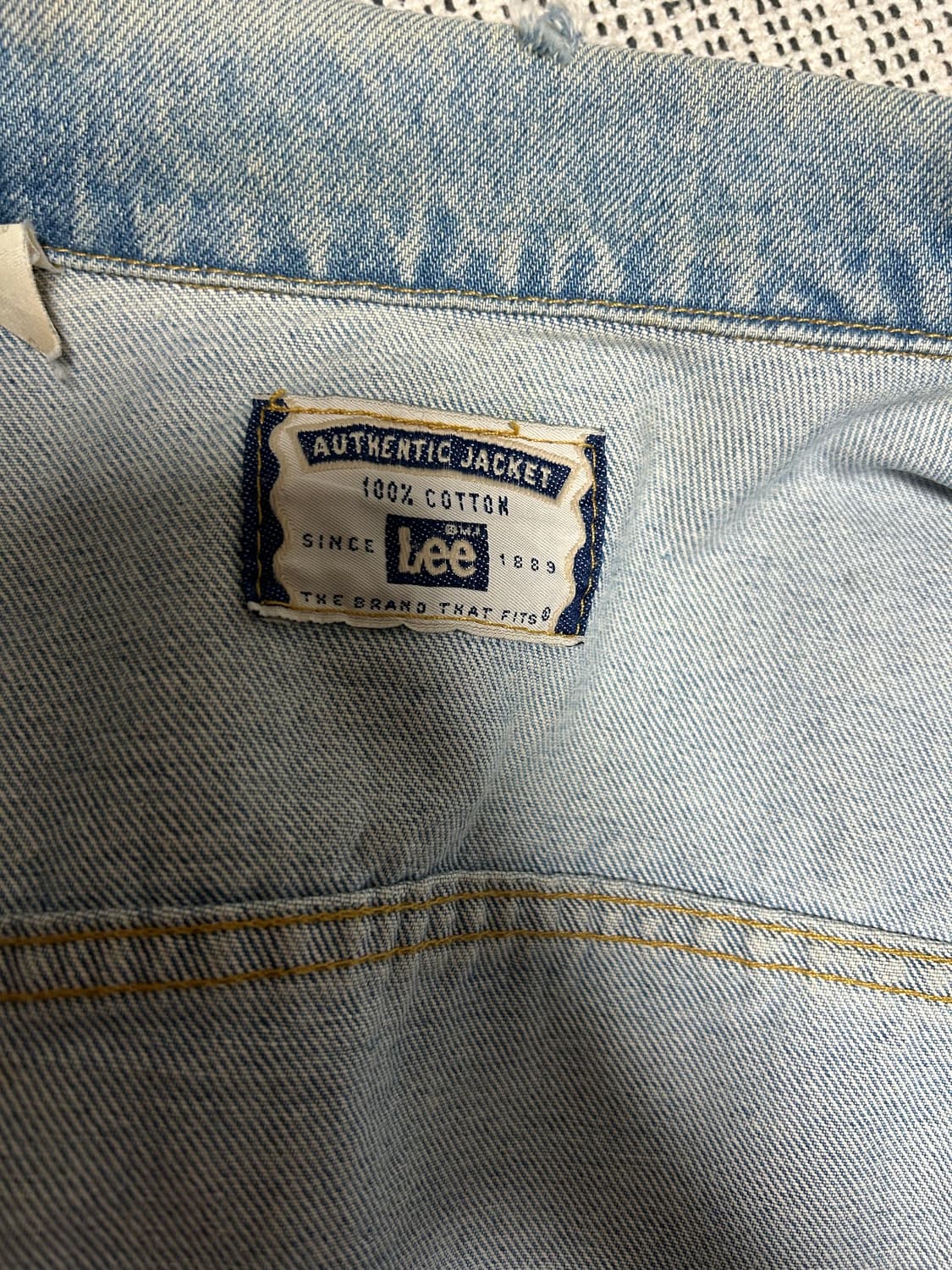 90s Lee 리 빈티지 청자켓 상품이미지3