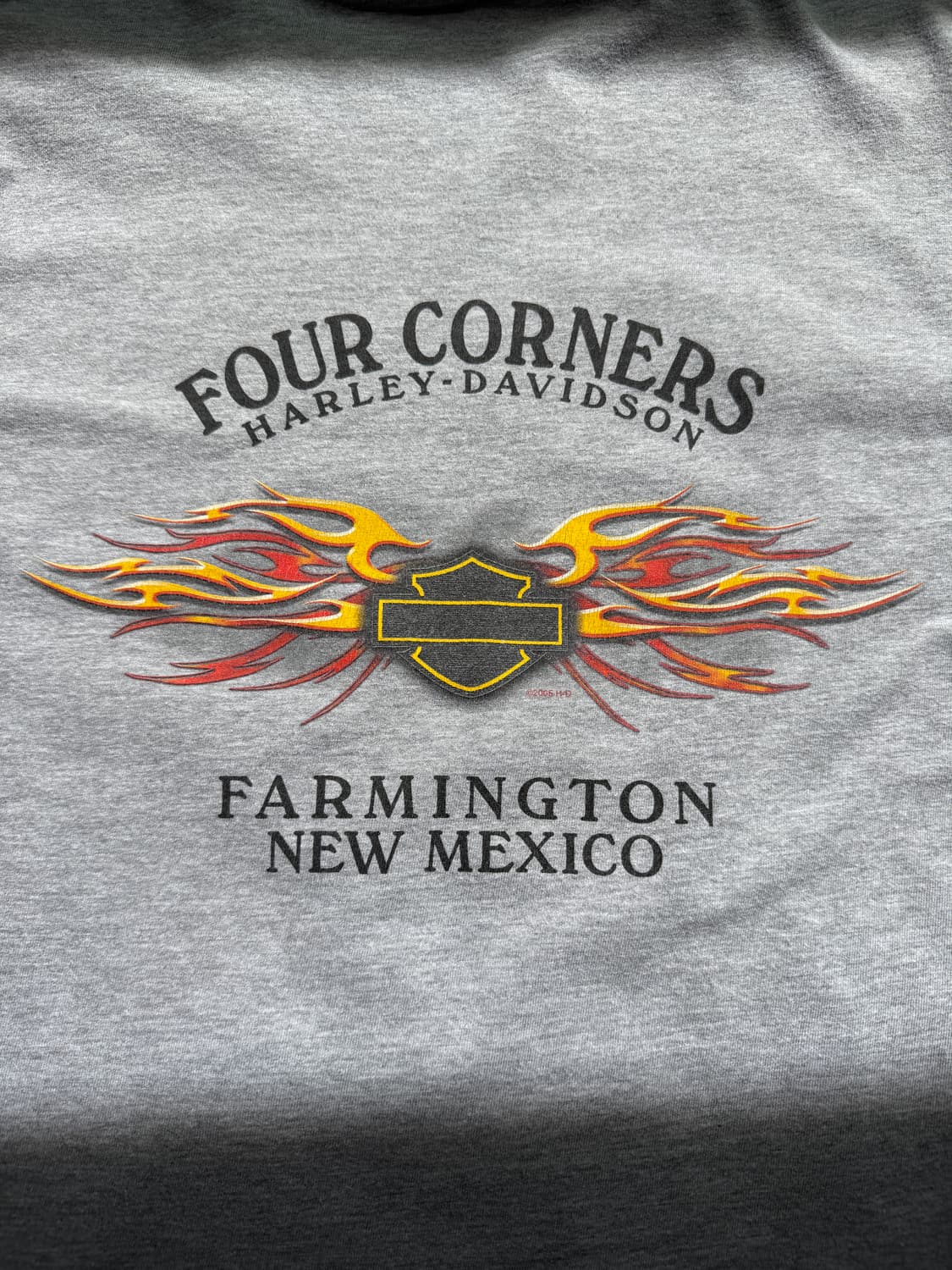 할리데이비슨 00s 플레임 빈티지 롱슬리브 티셔츠  상품이미지5