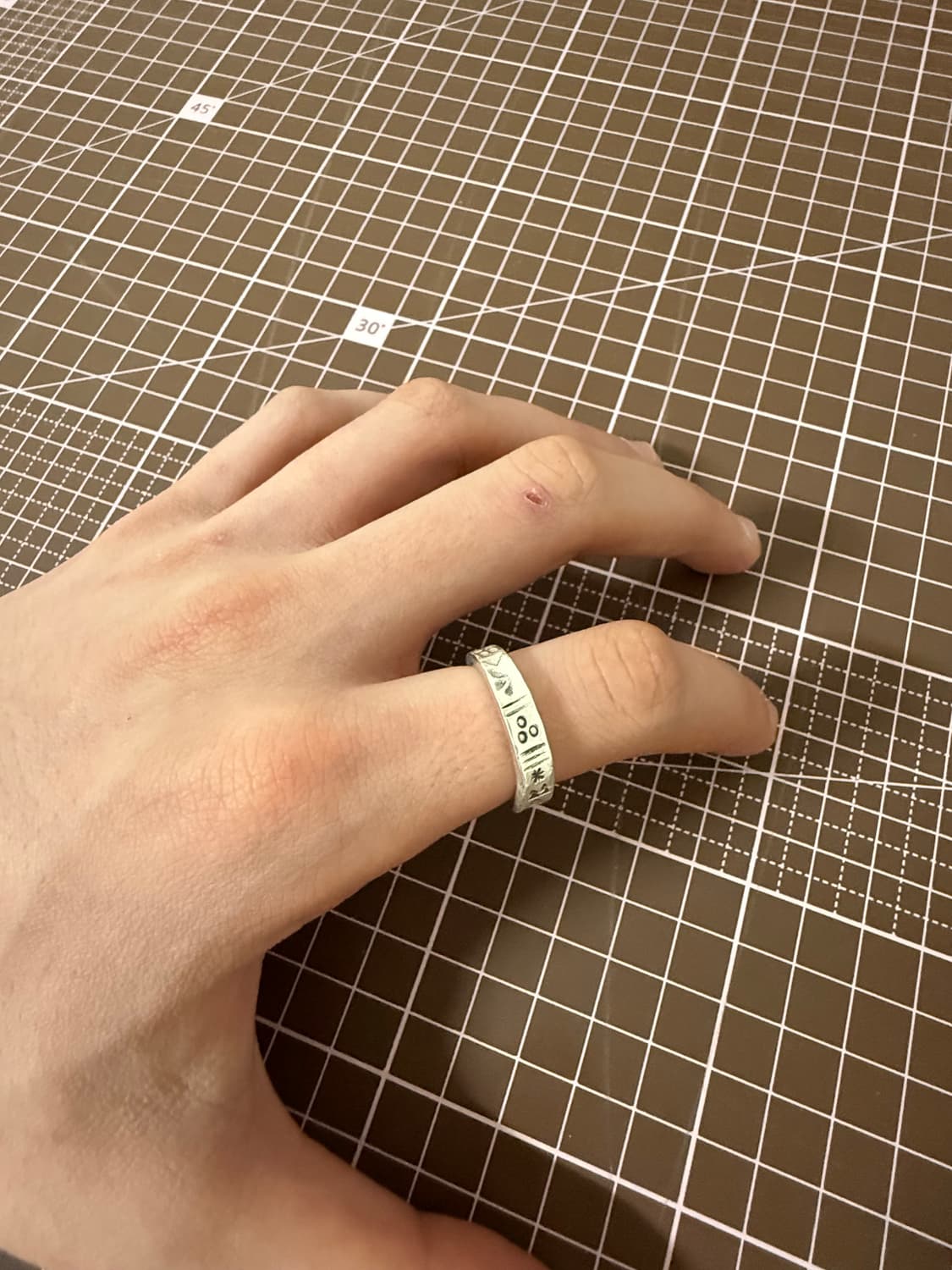 [os] 삼오세공 뱀 반지 상품이미지7