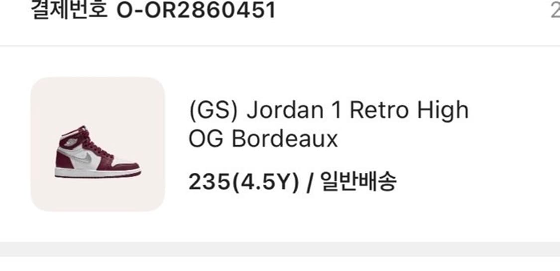 조던 1 레트로 하이 보르도 상품이미지3