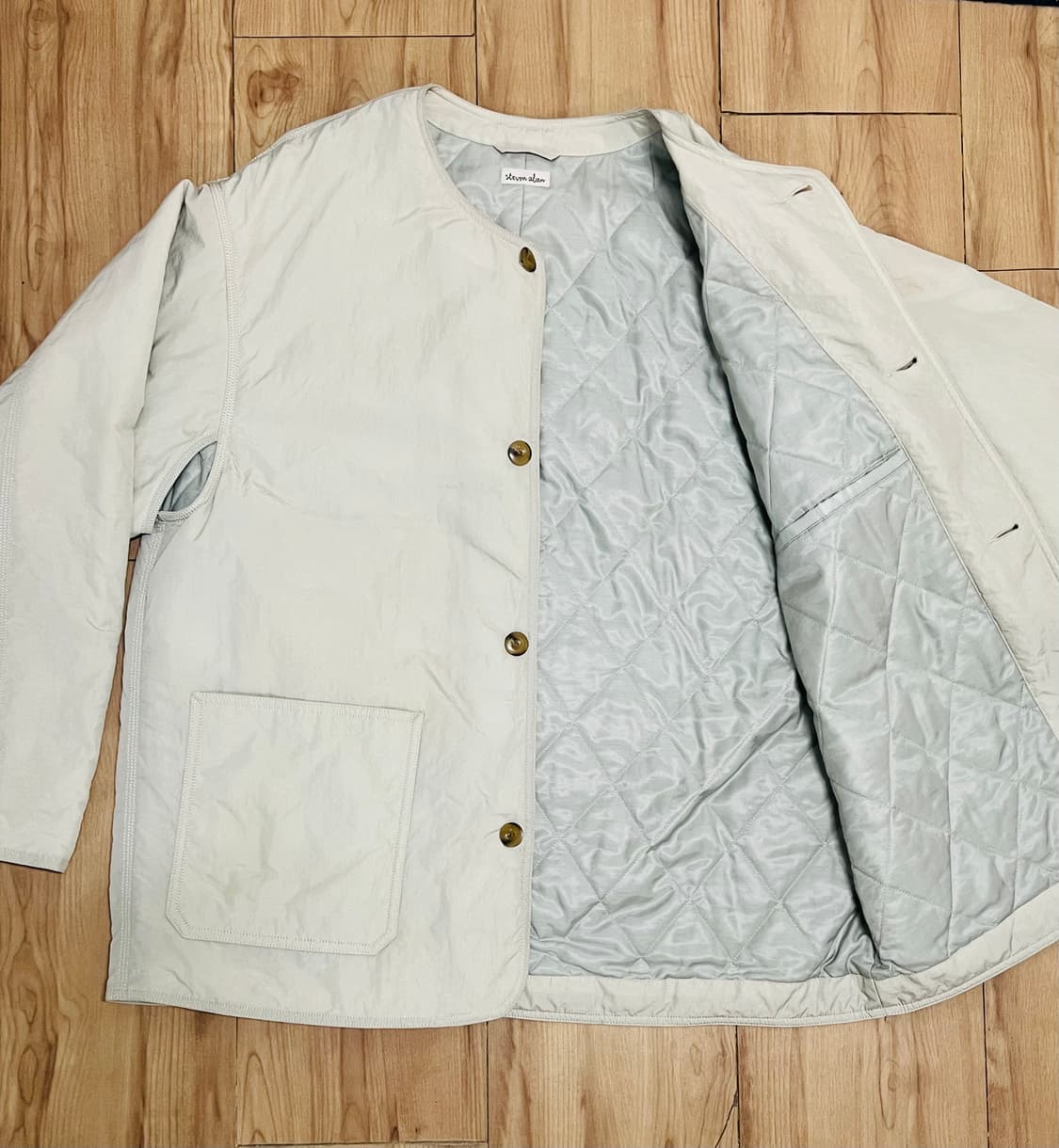 Steven Alan 나일론 패디드 라이너 자켓 상품이미지2