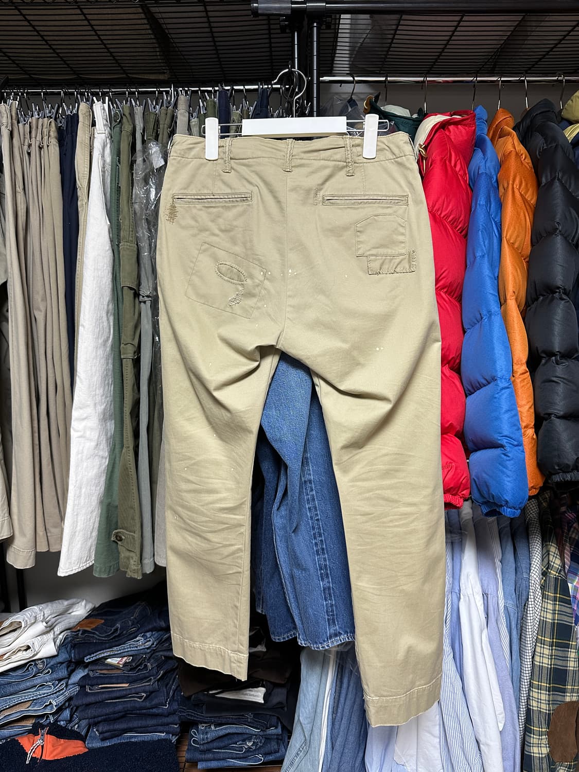 (1회착) 폴로 랄프로렌 릴렉스드핏 패치워크 치노 30x30 상품이미지4