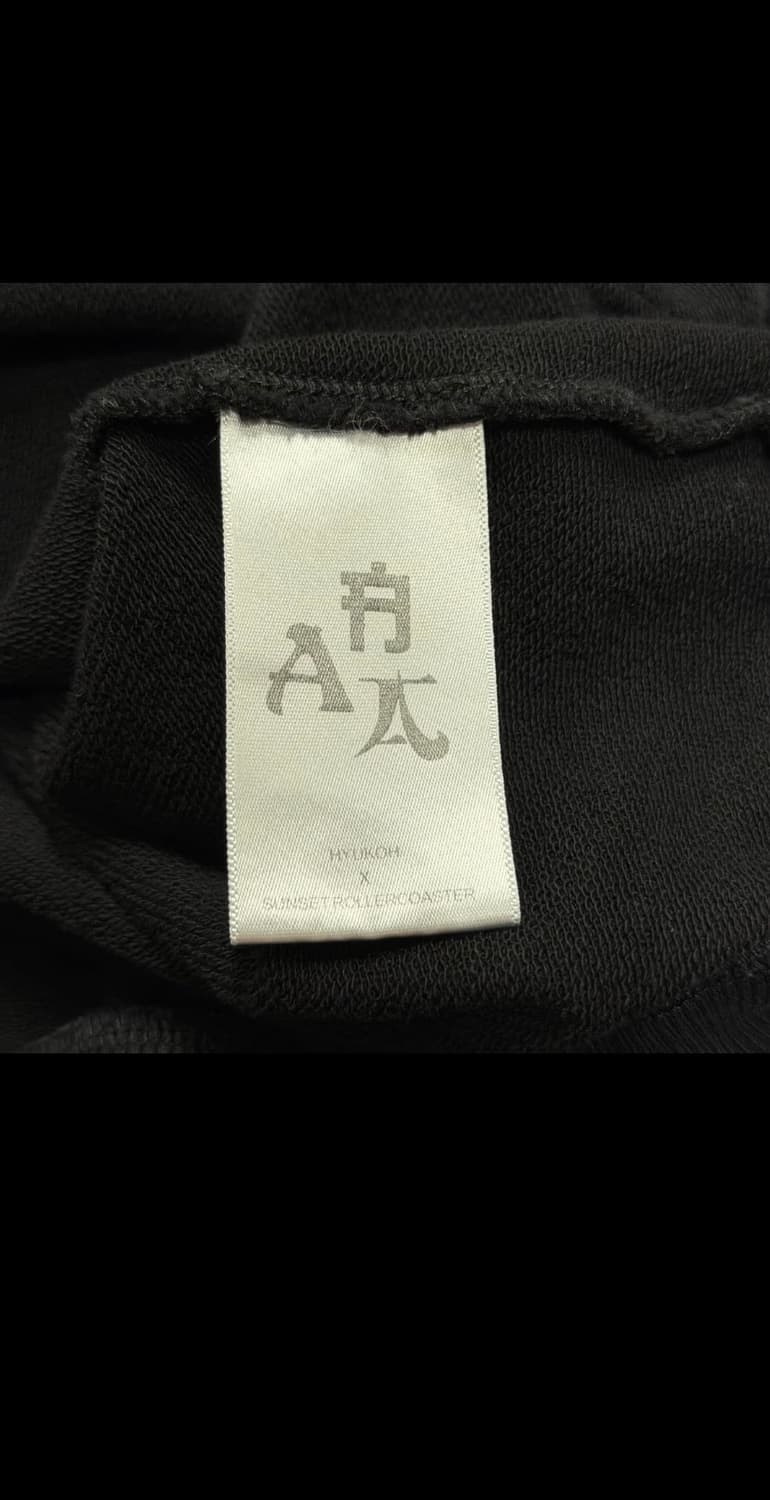 혁오 x 선셋롤러코스터 AAA SE 후드집업 블랙 1 상품이미지6