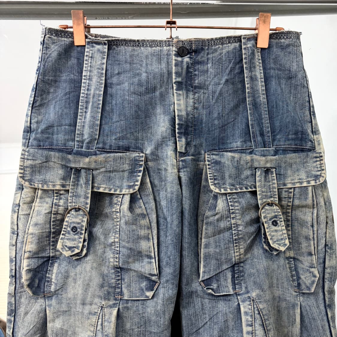 마리떼 프링소와 저버 재팬 90s 데님 카고 팬츠 상품이미지6