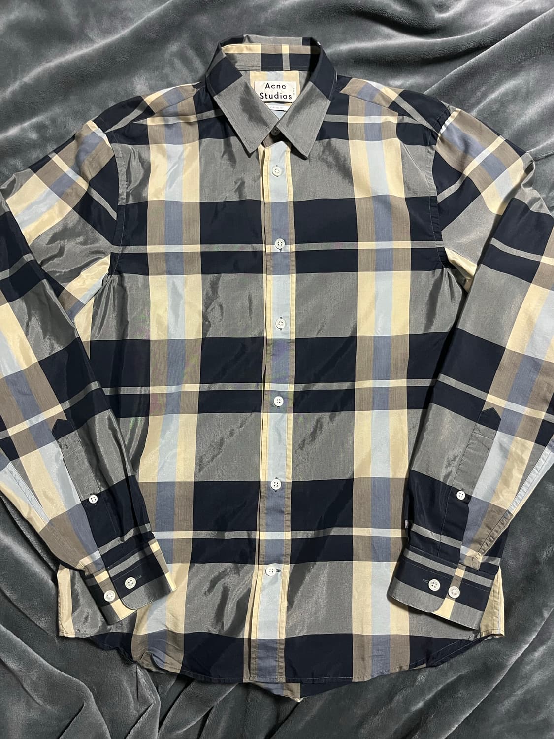 아크네스튜디오 제프리 멀티 체크셔츠 상품이미지2
