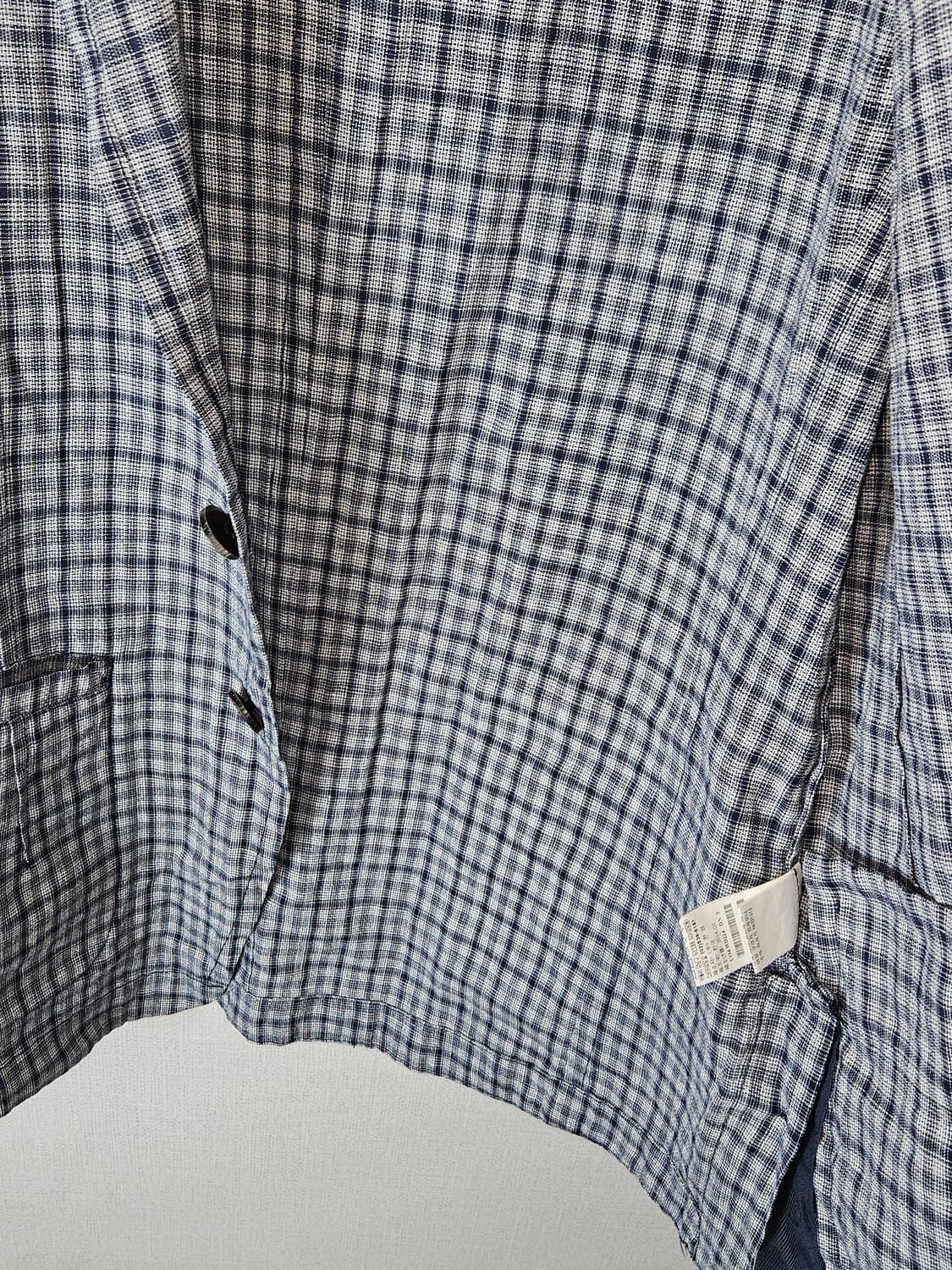 타임 옴므 TIME 린넨 마 블레이저 자켓 가디건 105 상품이미지6