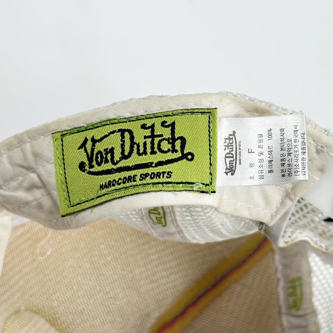 본더치 y2k 스트라이프 메쉬캡 상품이미지5