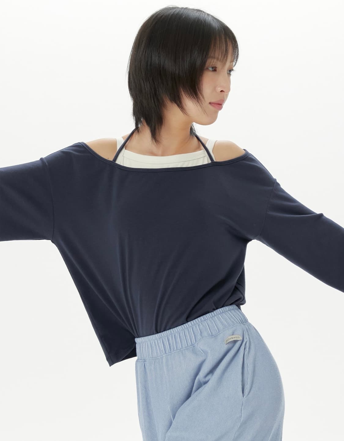 무브웜 pond t-shirt 폰드 티셔츠 커버업 상품이미지2