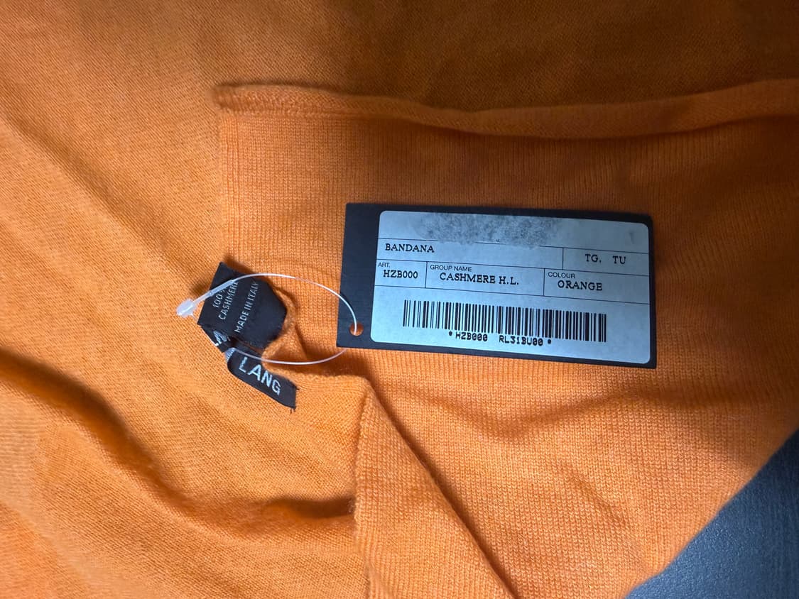 Helmut lang 헬무트랭 캐시미어 스카프 상품이미지2