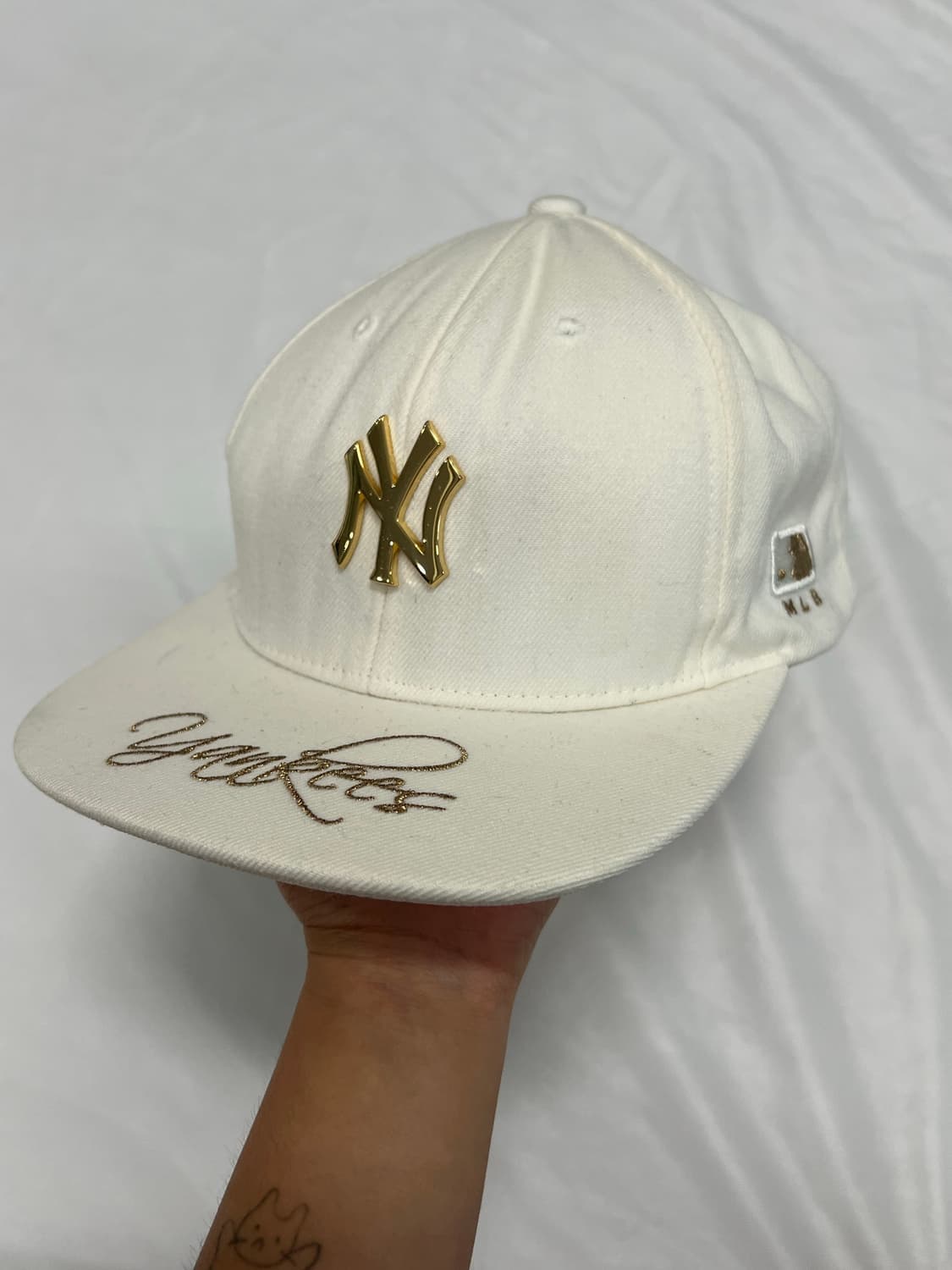 (F) MLB 뉴욕양키즈 플레이트 로고 스냅백 상품이미지1