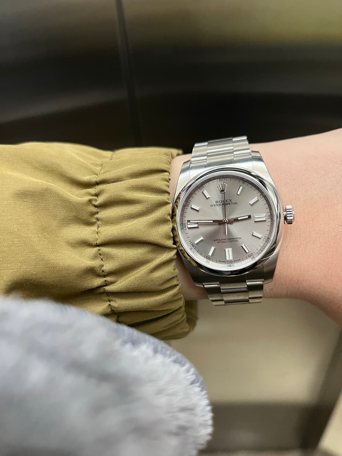 Bapex 베이펙스 타입7 그린 오이스터퍼페츄얼 오마쥬 팝니다 상품이미지7