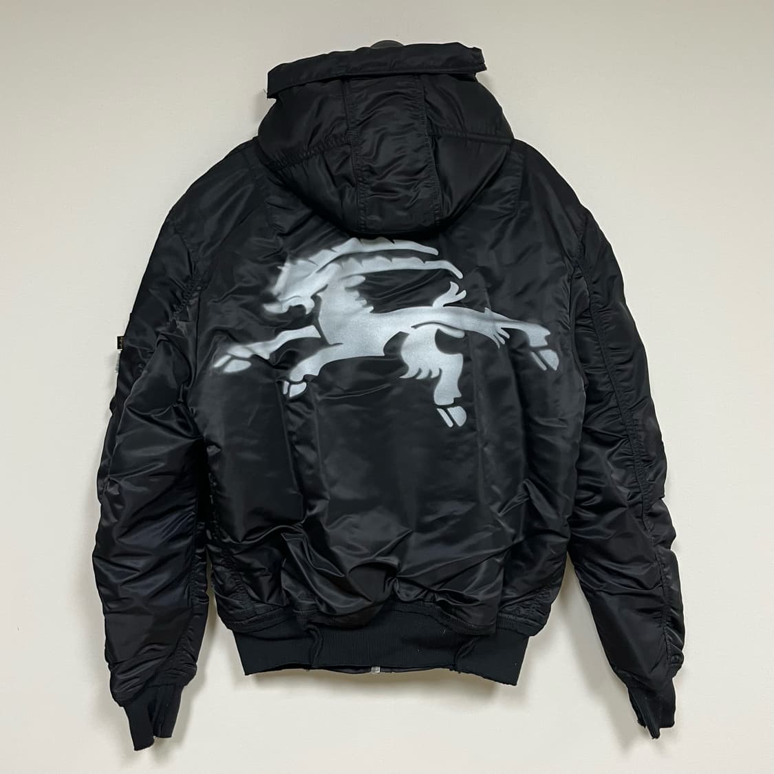 [XL]프로토타입스 x 알파인더스트리 FIXED 후드 봄버 자켓 상품이미지3