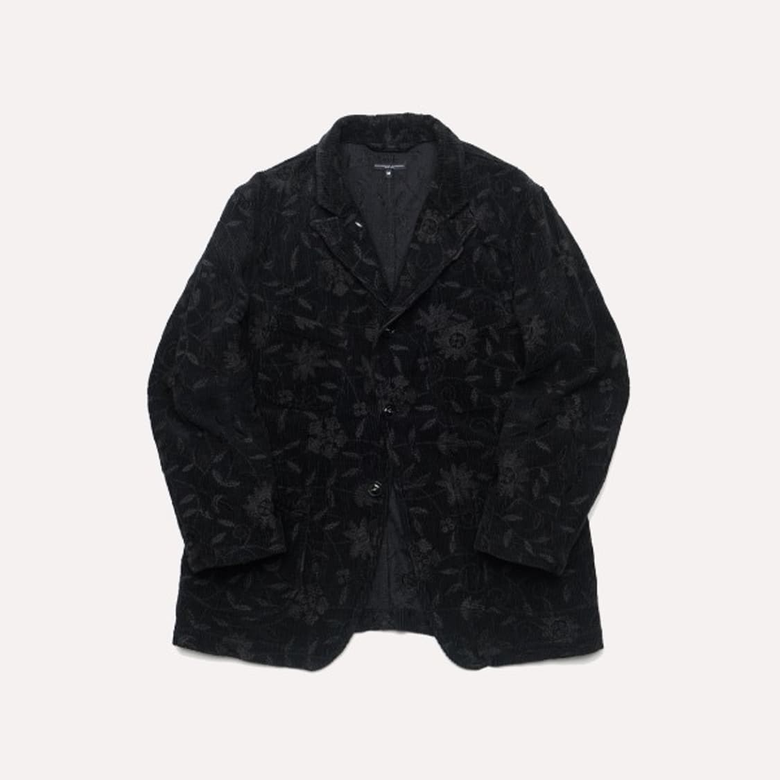 black floral embroidered corduroy bedfor 상품이미지1