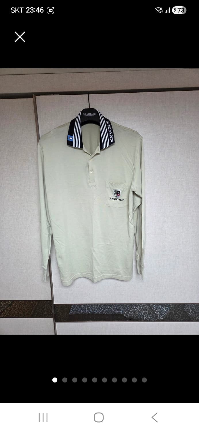 먼싱웨어 긴팔 골프 카라 티셔츠 XL 상품이미지1
