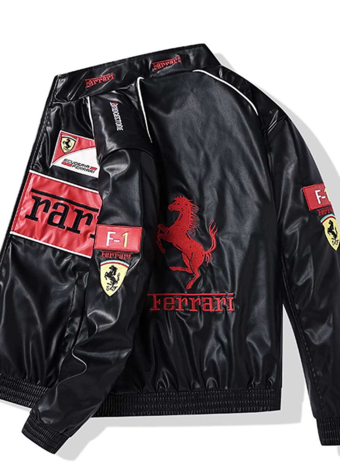 f1 페라리 레더 가죽 자켓 상품이미지2