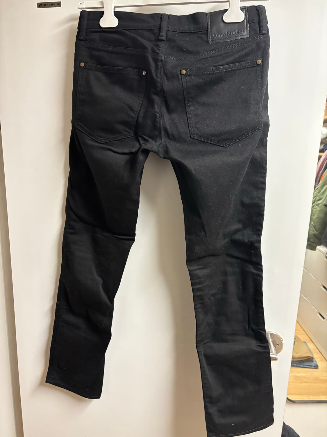 [31X30] 아크네 맥스스테이 진 블랙 상품이미지3