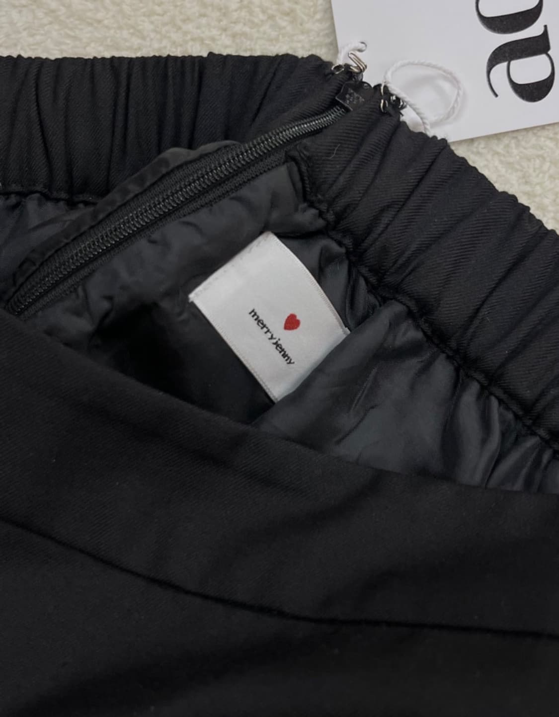 메리제니 리본 장식 스커트 상품이미지4