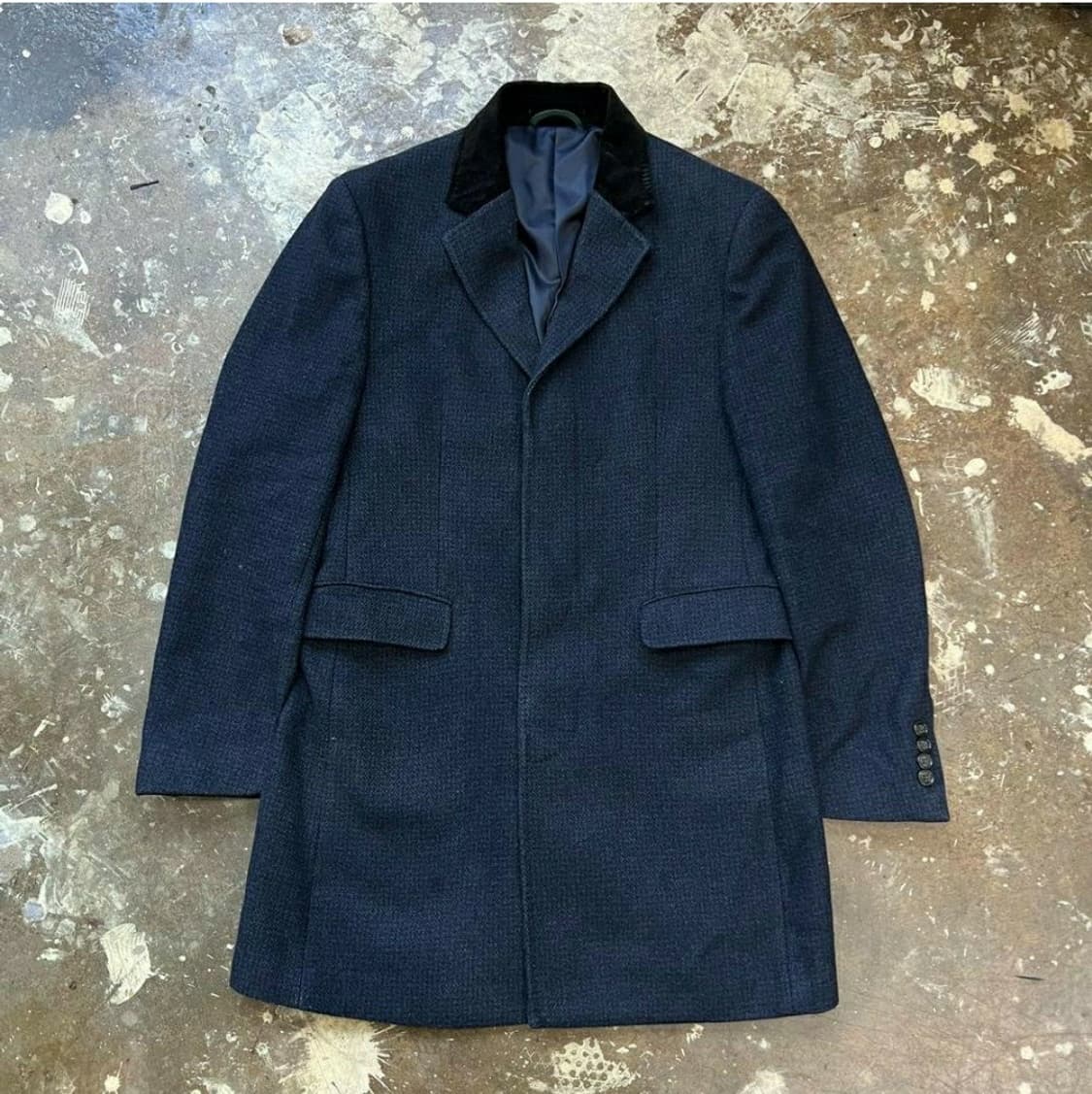 S) 폴로 랄프로렌 울 싱글코트 자켓 남성 코트 상품이미지1