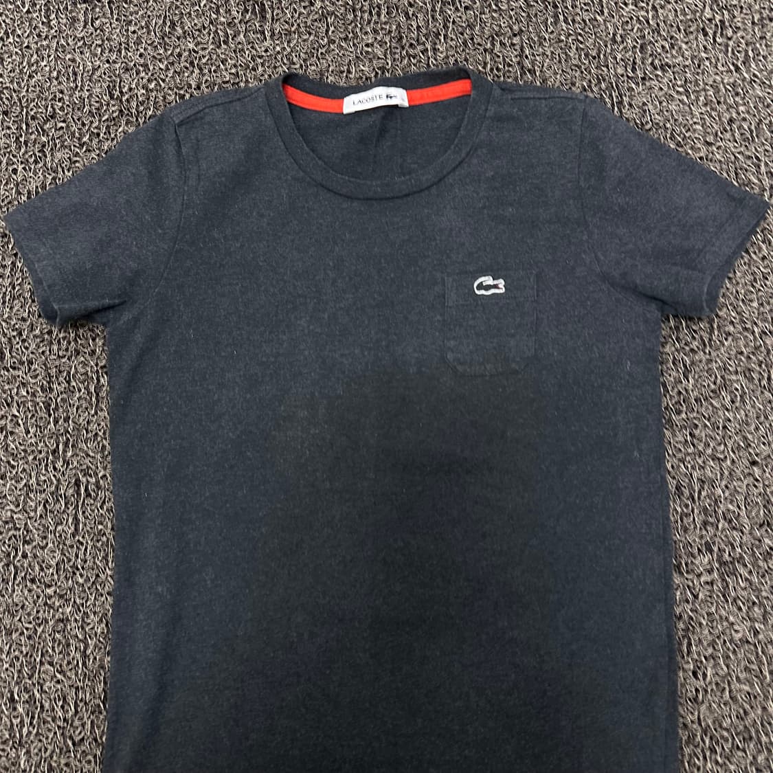 라코스테 여성 반팔티셔츠 차콜 90사이즈 상품이미지2