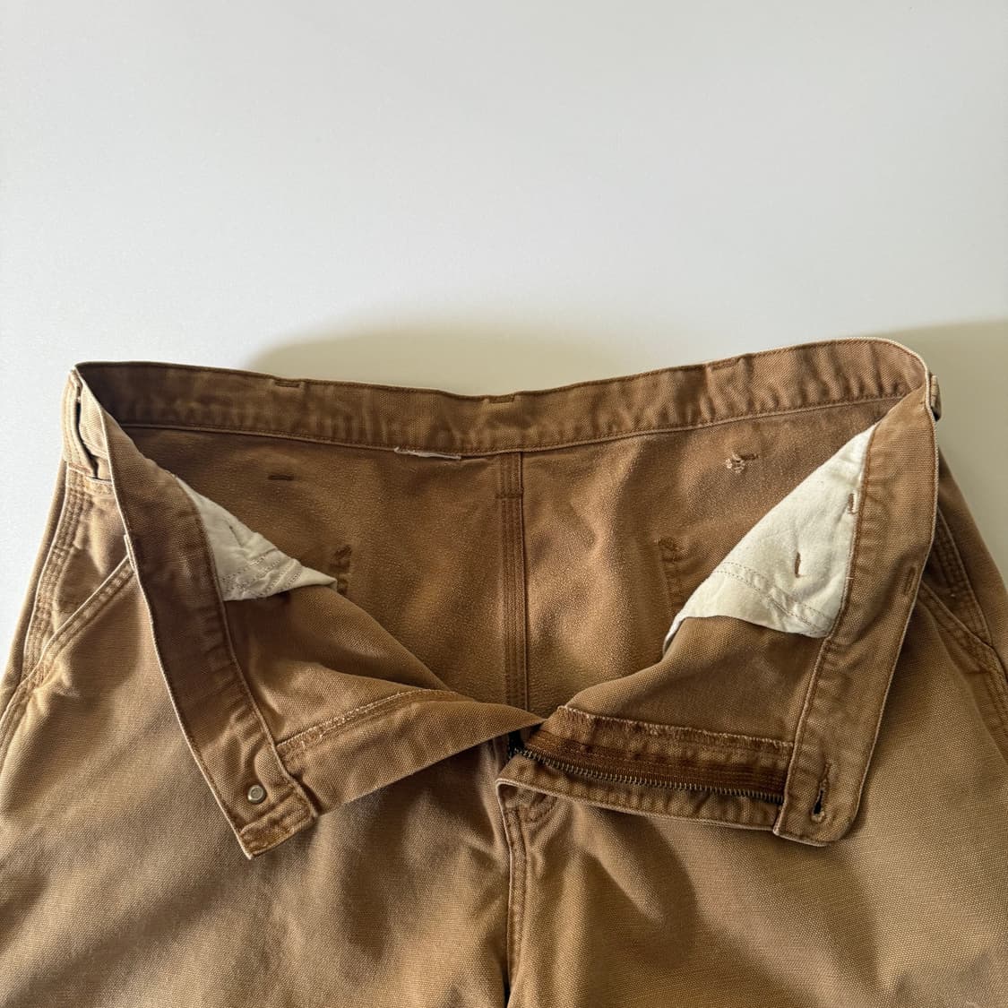 (os) Carhartt 칼하트 캔버스 카펜터 반바지 쇼츠 상품이미지5