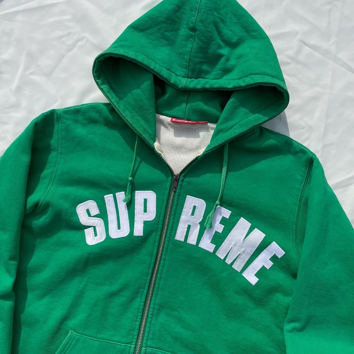 슈프림 아치로고 후드집업 상품이미지2