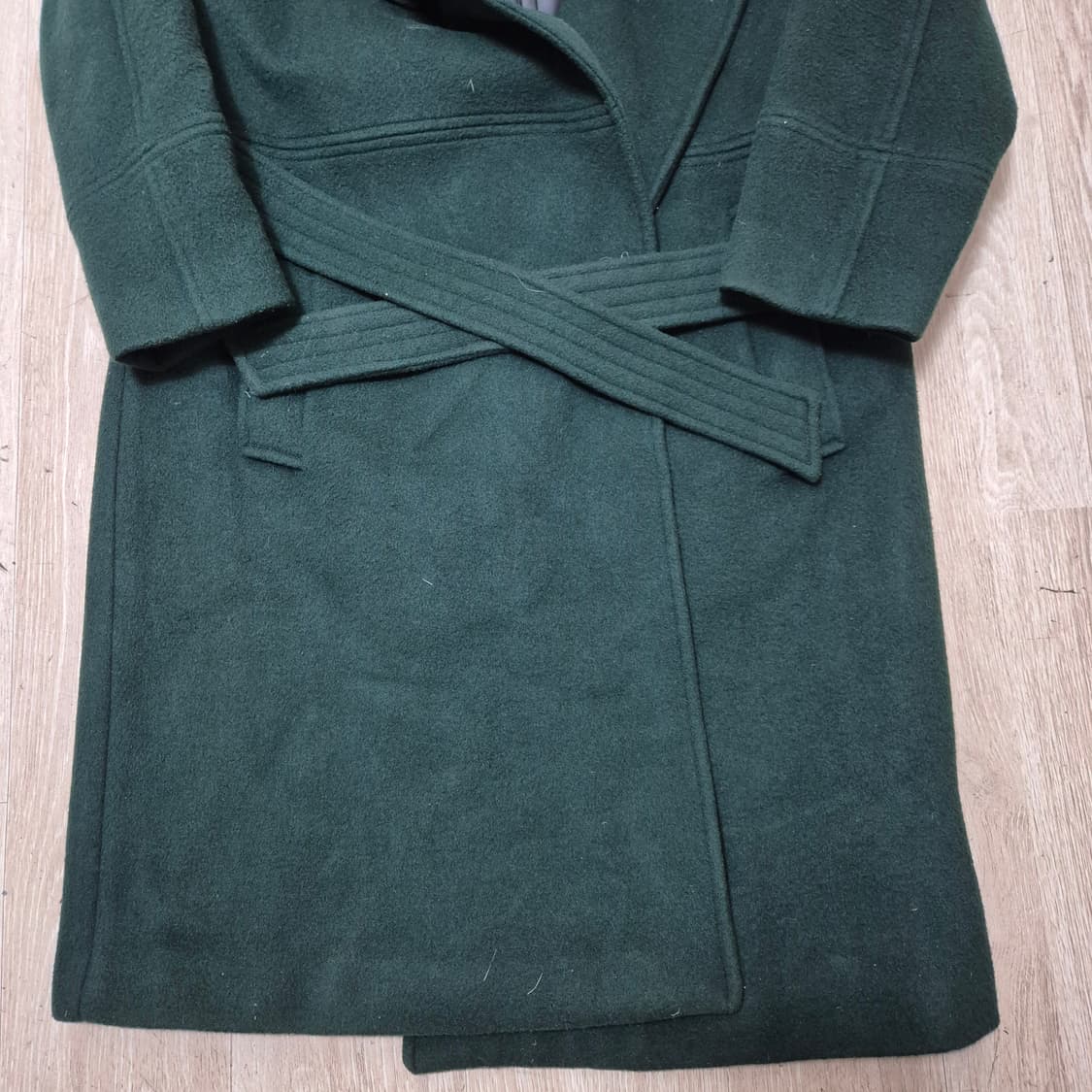 스튜디오 톰보이 오버사이즈 벨티드 랩코트 상품이미지3