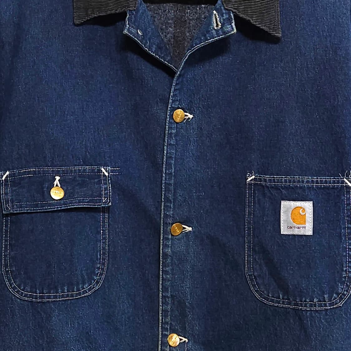 50)carhartt 칼하트 1980s 데님 초어자켓 워크자켓 상품이미지2