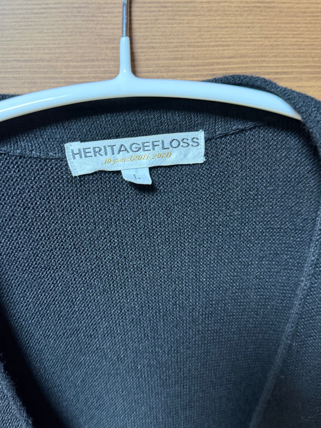 헤리티지플로스 블랙 가디건 상품이미지2