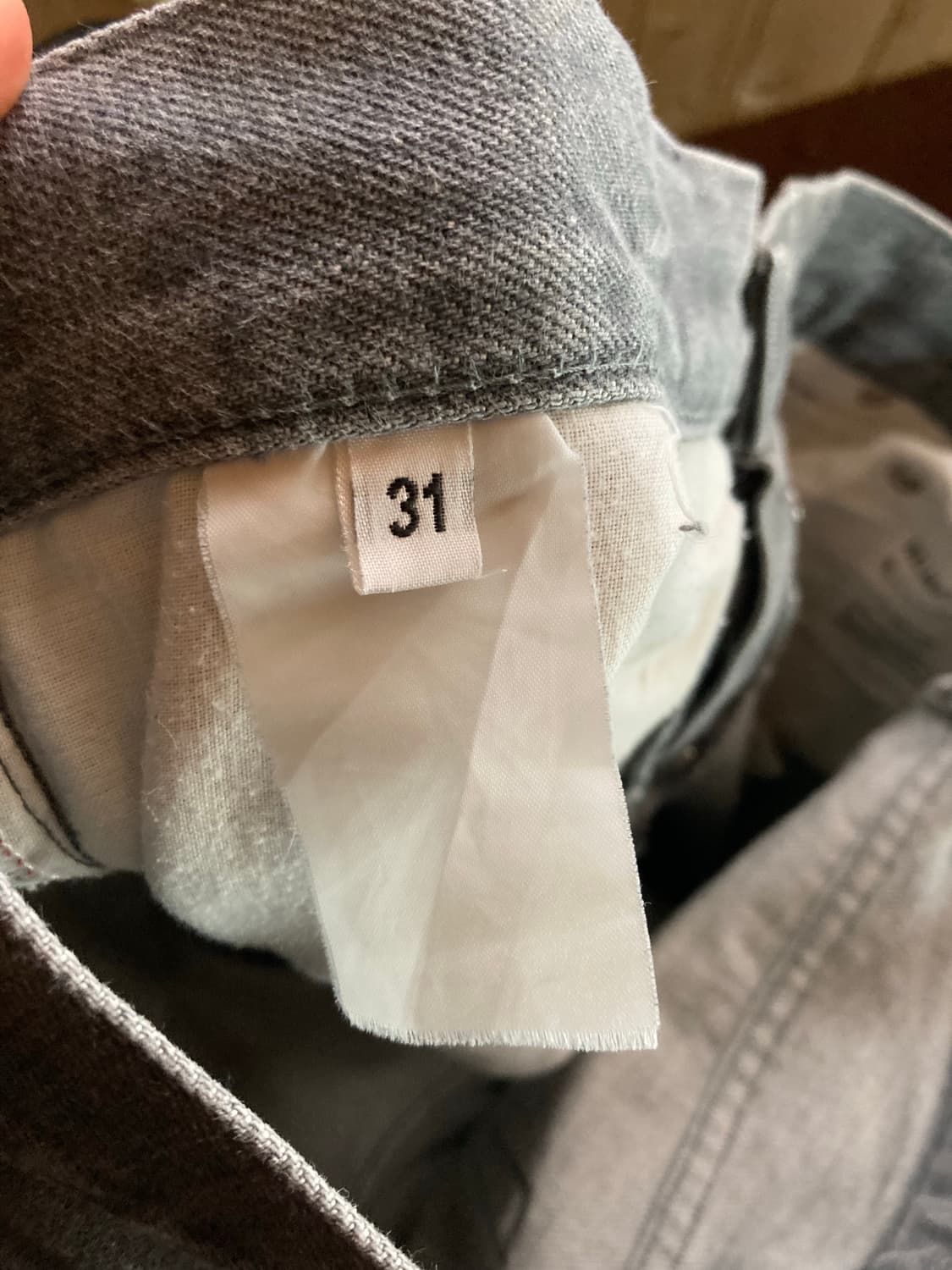 31 헬무트랭 90-00s 빈티지 그레이 상품이미지5