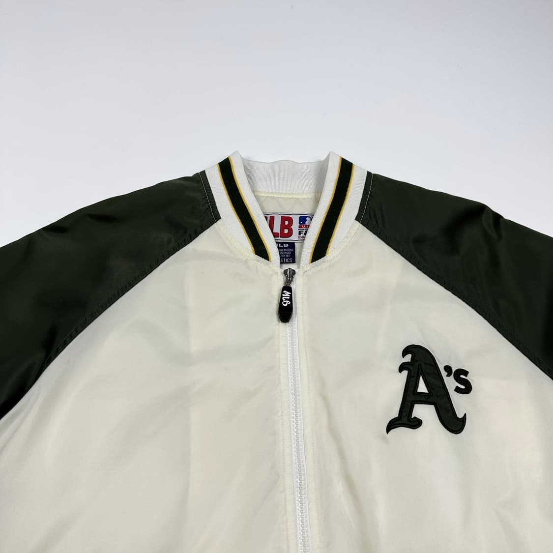 VTG 빈티지 오클랜드 애슬레틱스 바시티 스타디움 자켓 (M) 상품이미지1