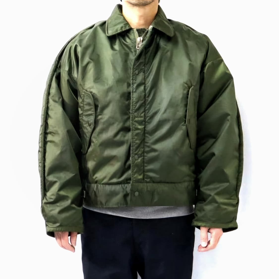 미군 usn 미해군 a-1 덱자켓 콜드웨더 자켓 L 110 데드스탁 상품이미지1