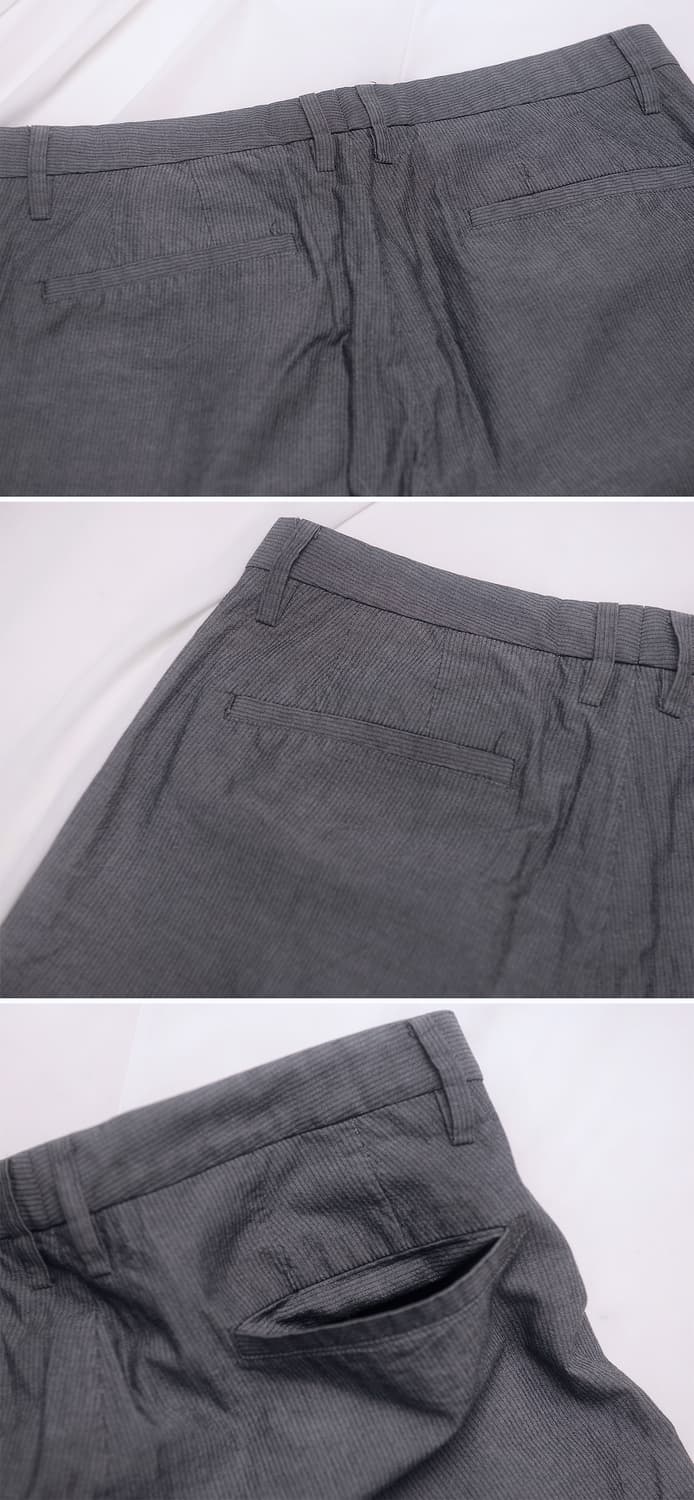 아르마니 (AX) 코튼 스트라이프 슬렉스 팬츠 (29-30) 상품이미지5