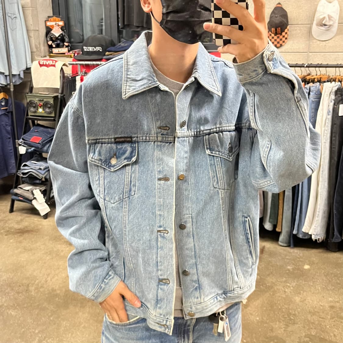 00s 할리데이비슨 데님 자켓 (110) 상품이미지8
