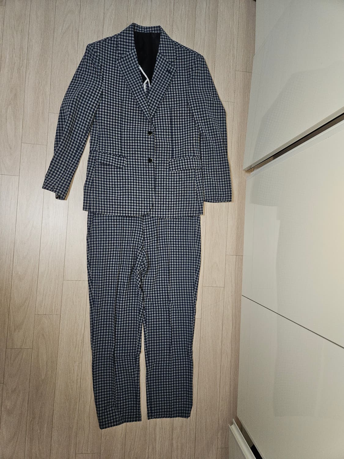 구찌 체크 정장 셋업  XL 상품이미지6