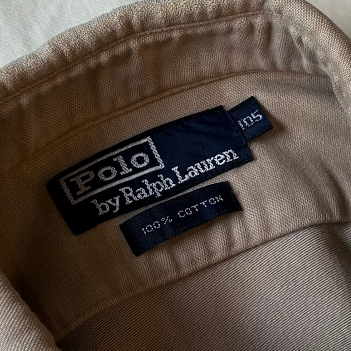 [107-109] 90s Polo Moleskin 코튼 투포켓 셔츠 상품이미지3