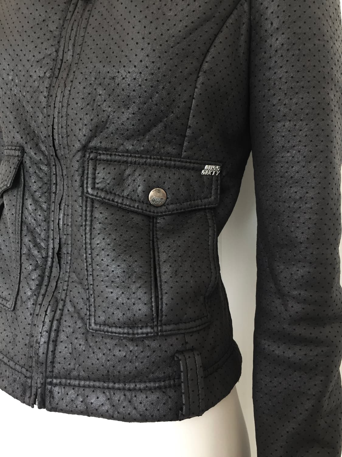 Miss-Sixty Punching Leather jacket 상품이미지10