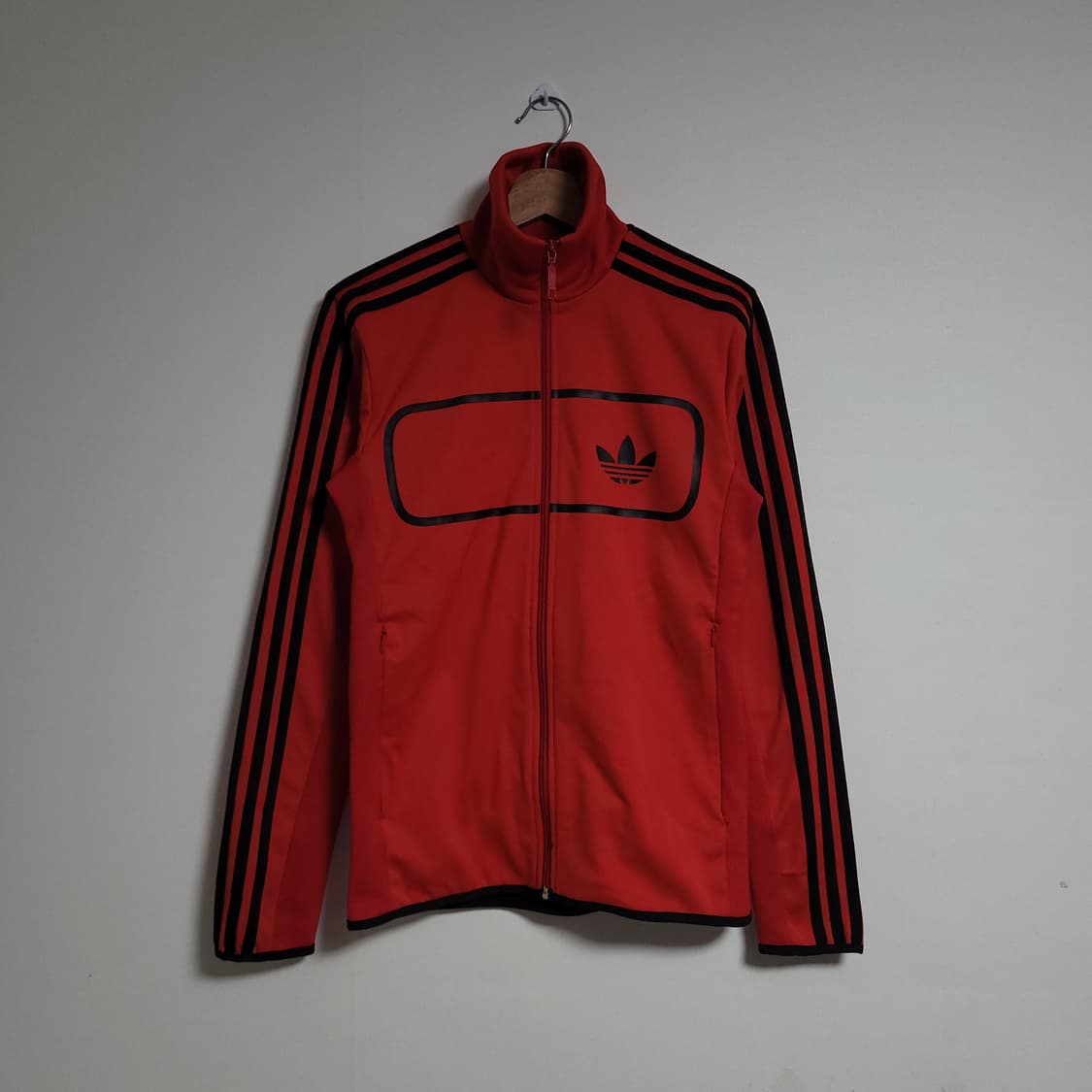 (90) ADIDAS 아디다스 삼선 트랙탑 레드 져지 상품이미지1