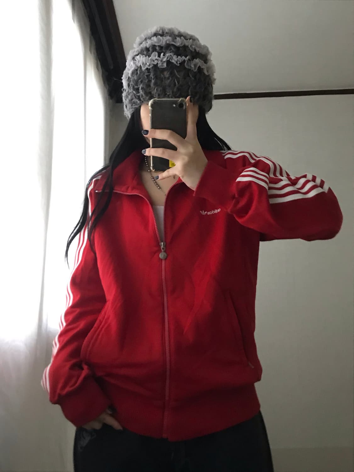 아디다스 80s 레드 트랙져지 상품이미지6