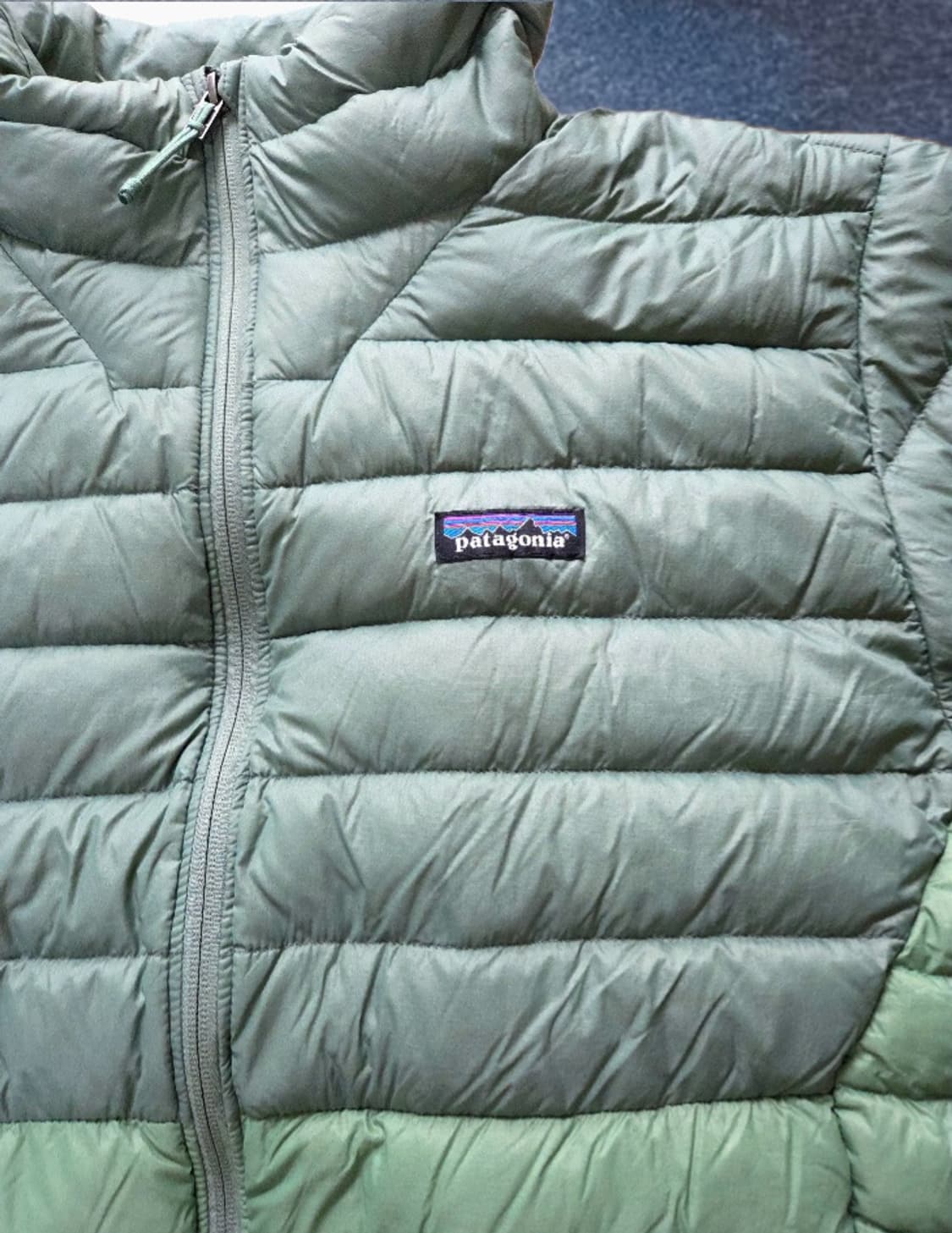 (XL)파타고니아 세이지그린 다운스웨터 패딩 자켓  상품이미지2