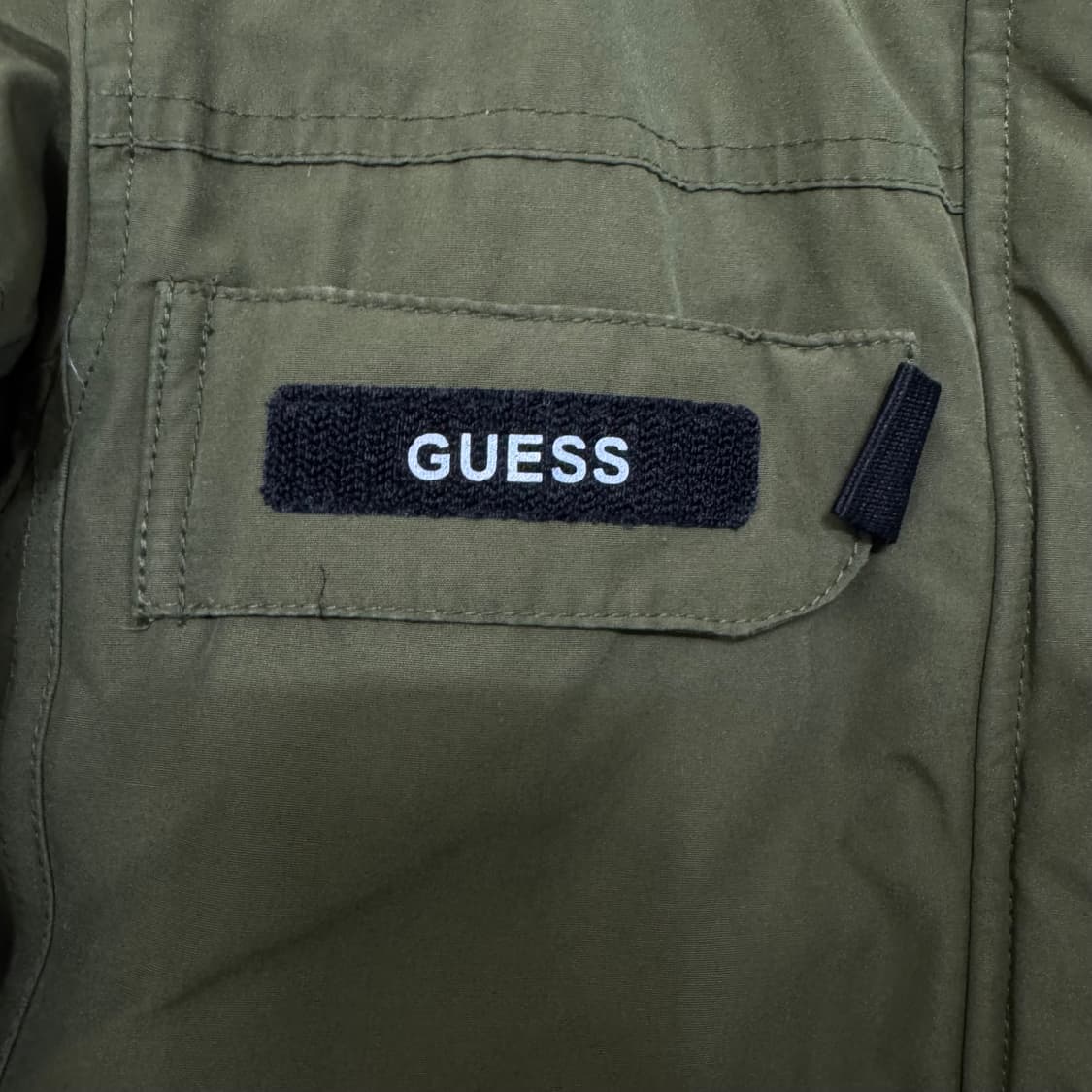 게스 덕다운 야상 패딩 파카 상품이미지4