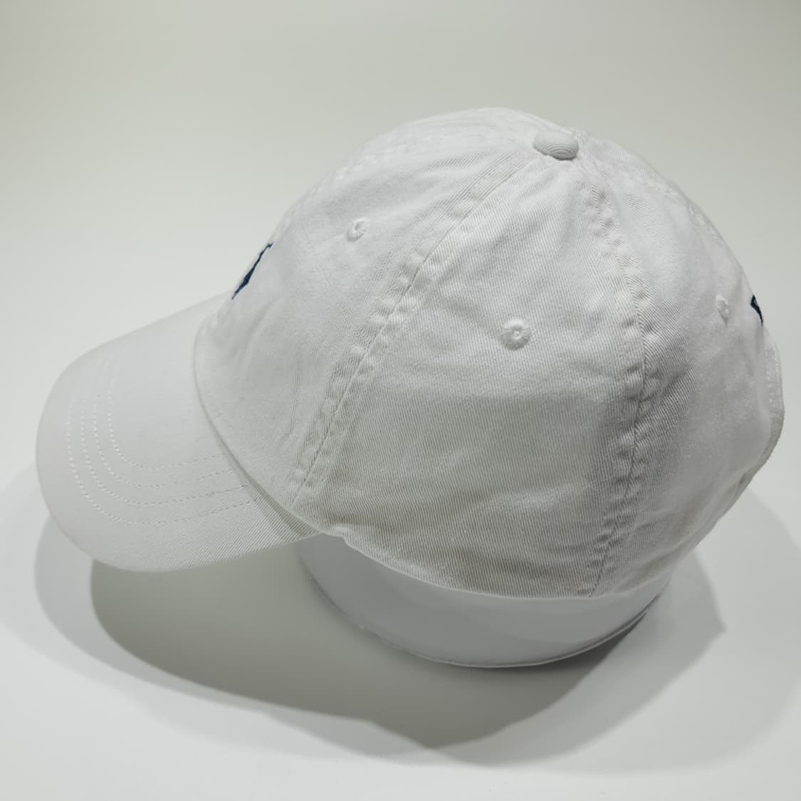 CL488 폴로 다크네이비 자수 화이트 볼캡 모자 상품이미지4