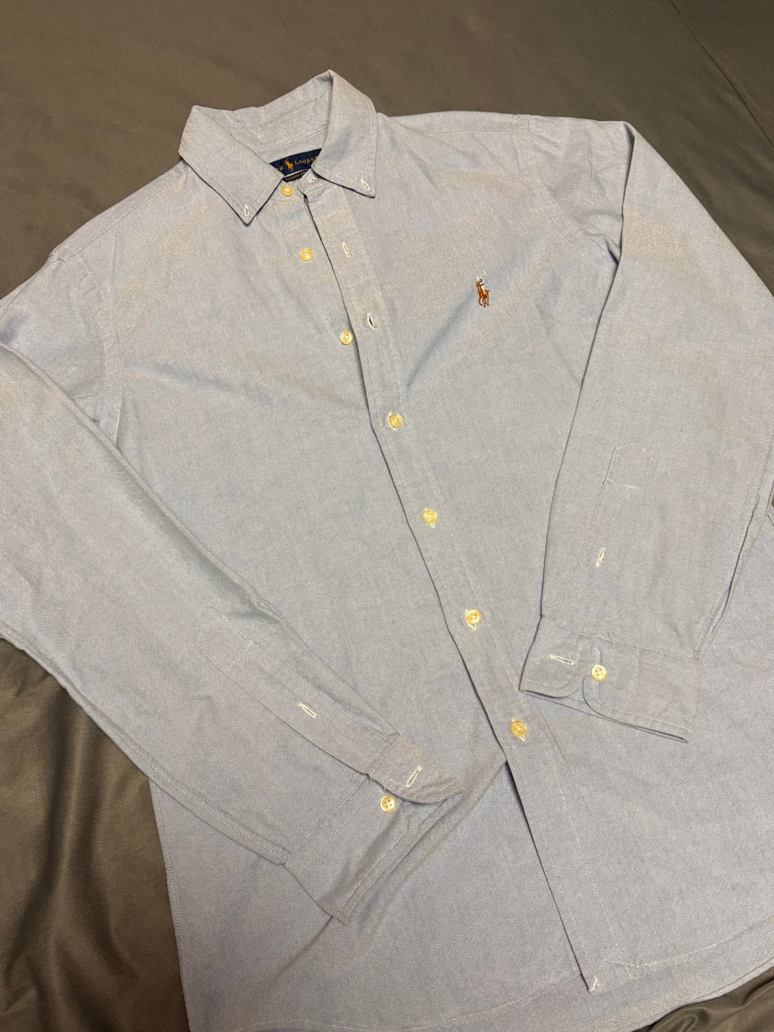 폴로 랄프로렌 하늘색 옥스퍼드 셔츠 상품이미지1