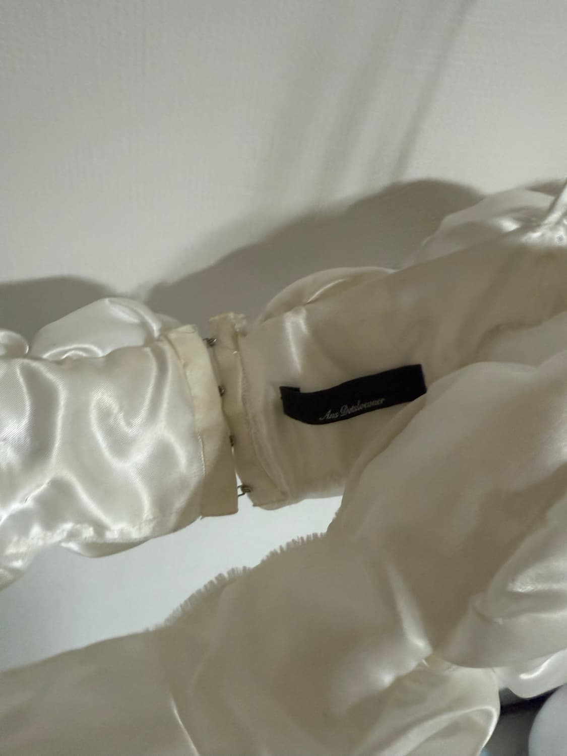 ans dotsloevner 안스 도츠로에브너 화이트 뷔스티에 상품이미지3